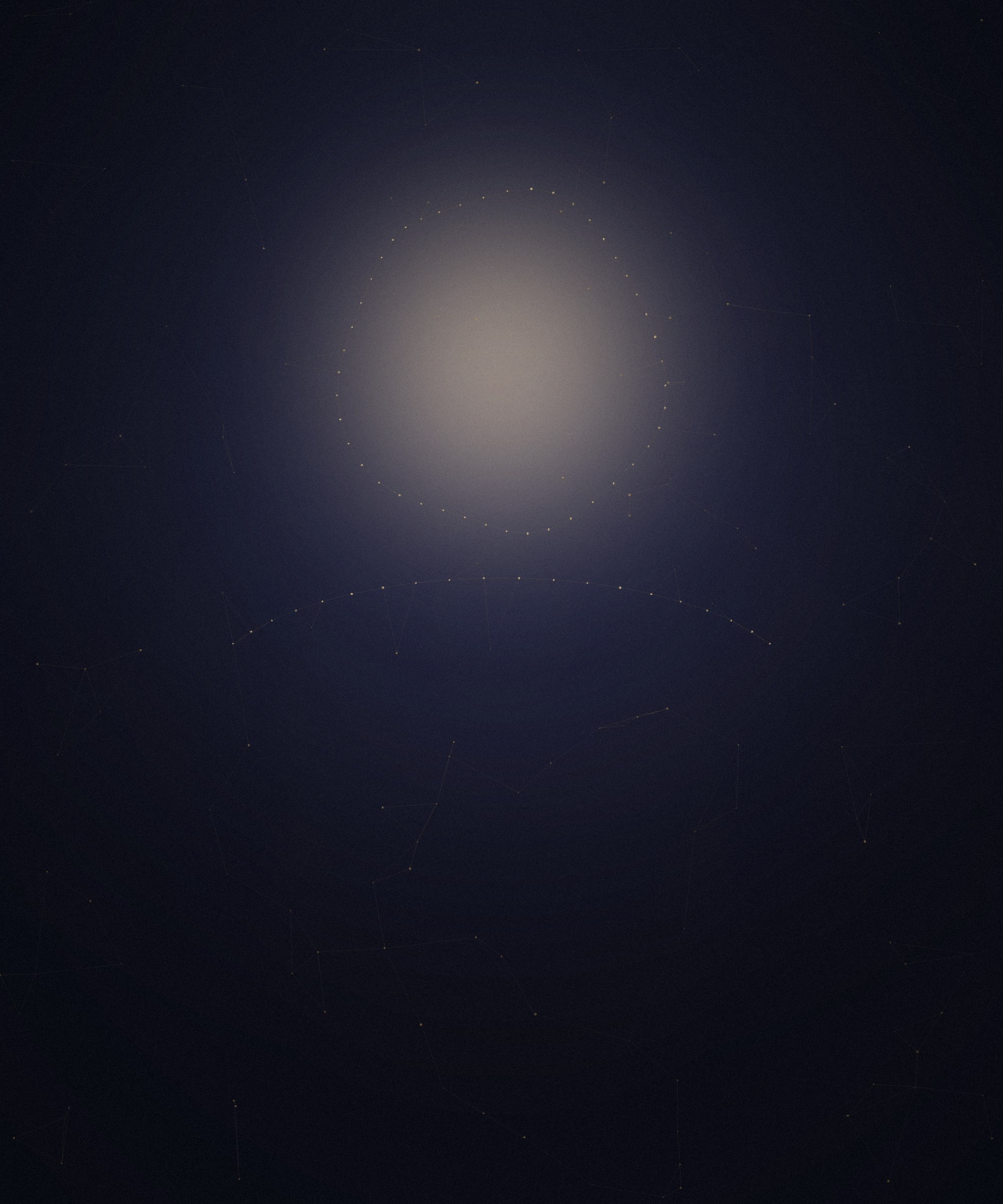 Futuristic AI network backdrop